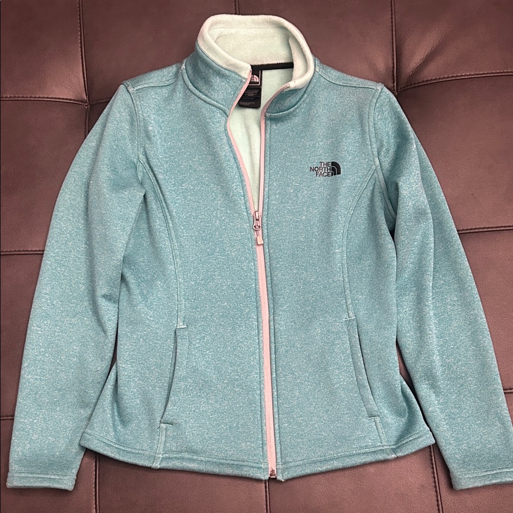 The North Face Women's Light Blue Fleece Jacket